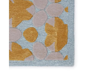 Jaipur Wunderkammer JWK03 Lt. Blue/Gold Rug