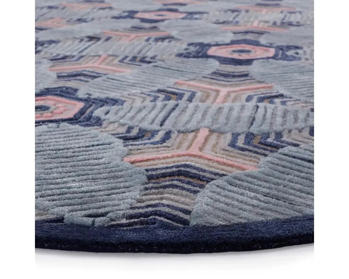 Jaipur Wunderkammer JWK04 Grey/Blue Rug