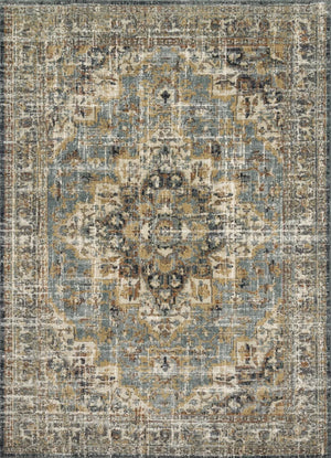 James by Magnolia Home JAE-04 Sky/Multi Rug
