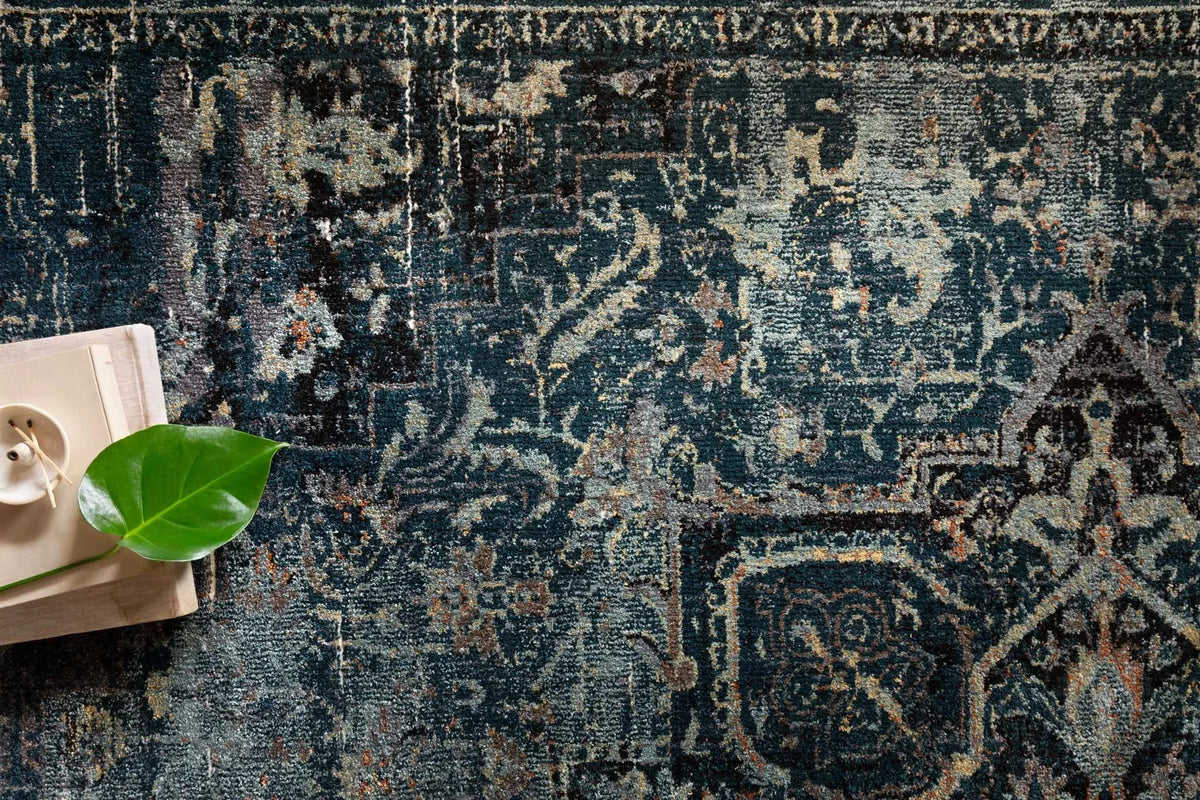 James by Magnolia Home JAE-05 Ocean/Onyx Rug