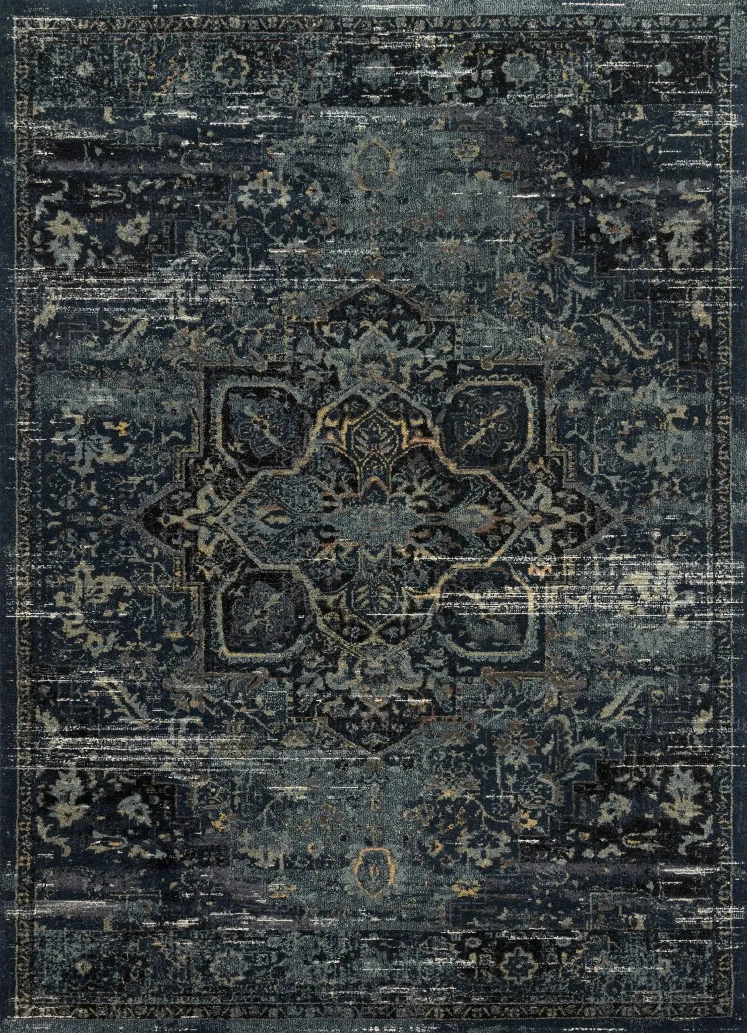 James by Magnolia Home JAE-05 Ocean/Onyx Rug