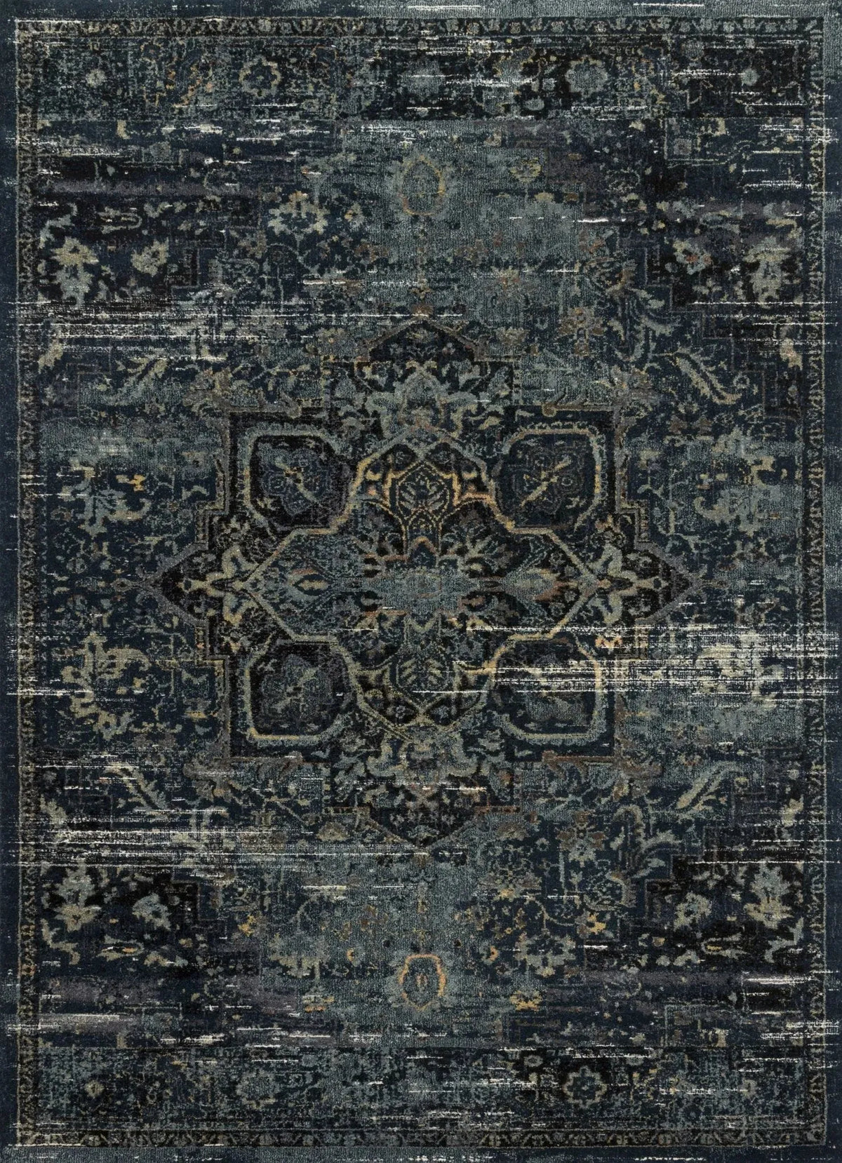 James by Magnolia Home JAE-05 Ocean/Onyx Rug
