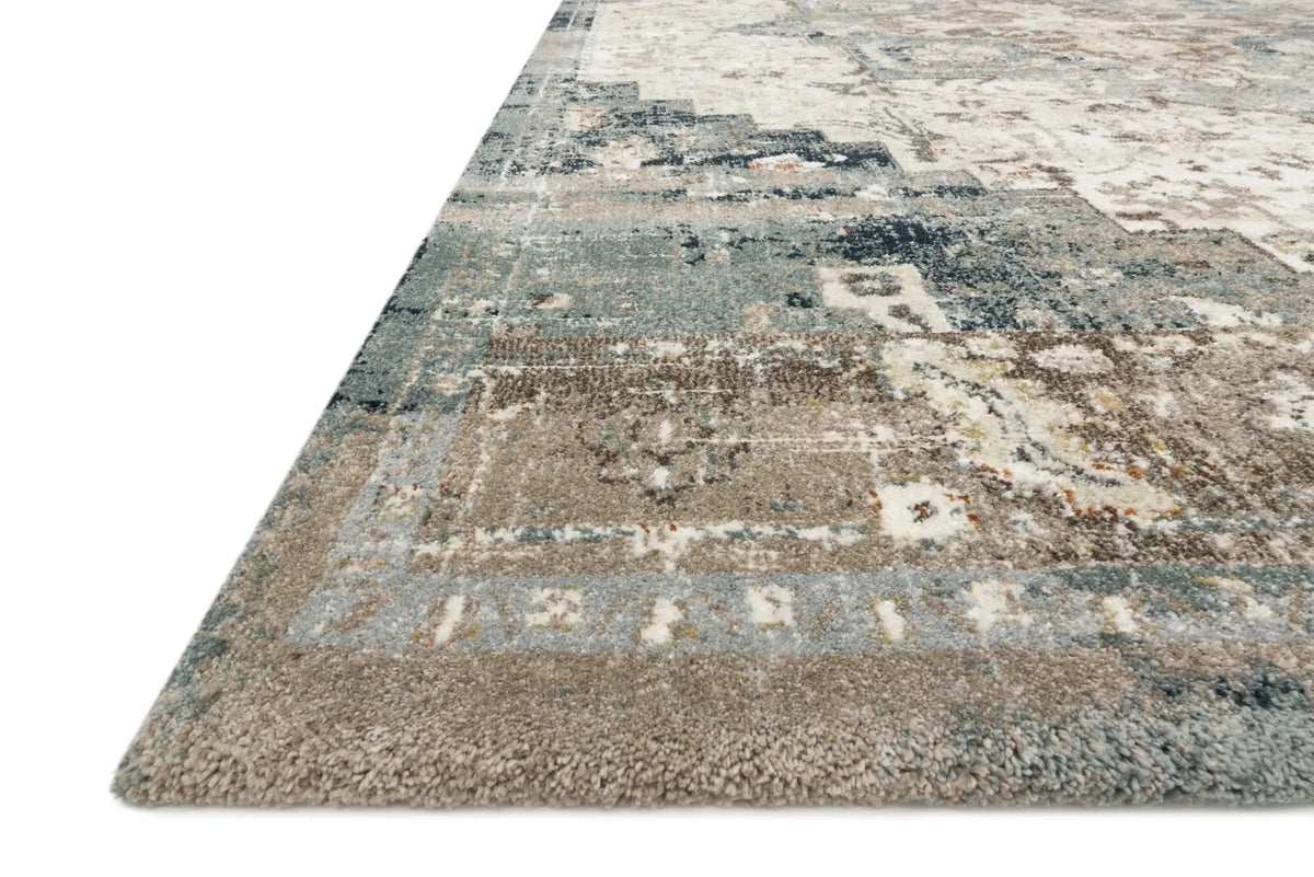James by Magnolia Home JAE-05 Taupe/Marine Rug