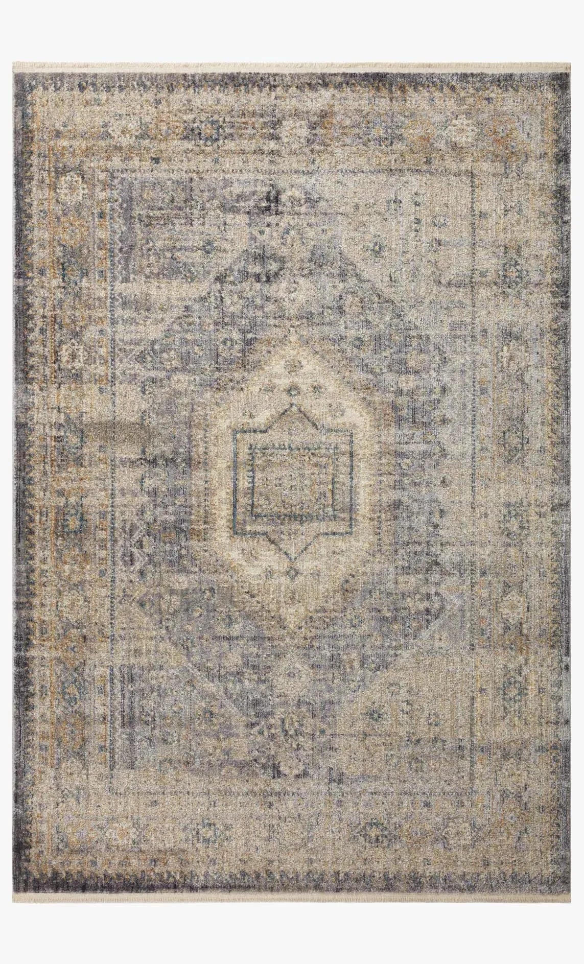 Janey By Magnolia Home Jay-02 Slate/Gold Rug