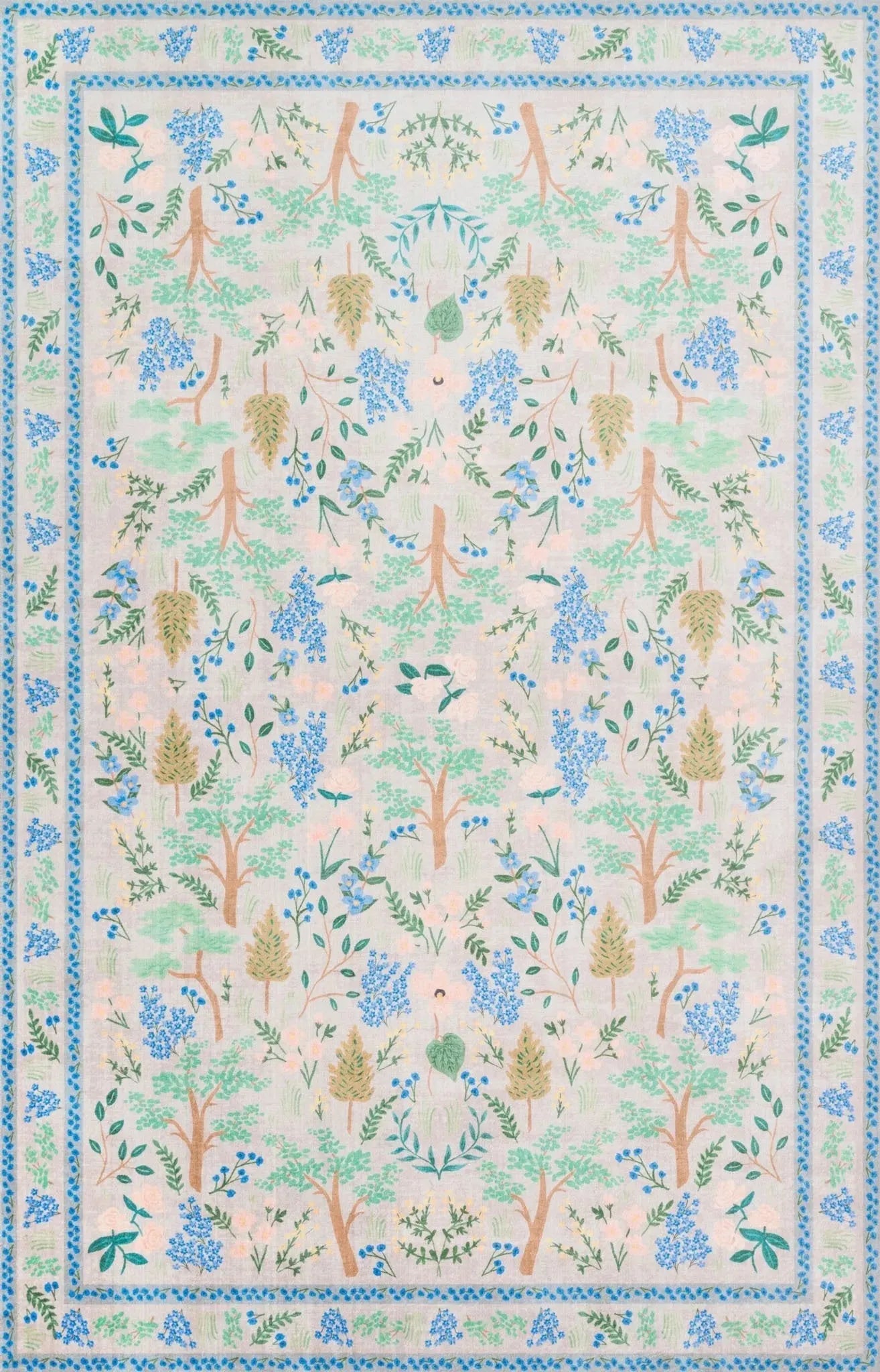 Jardin by Rifle Paper Co JAD-02 Grey Rug
