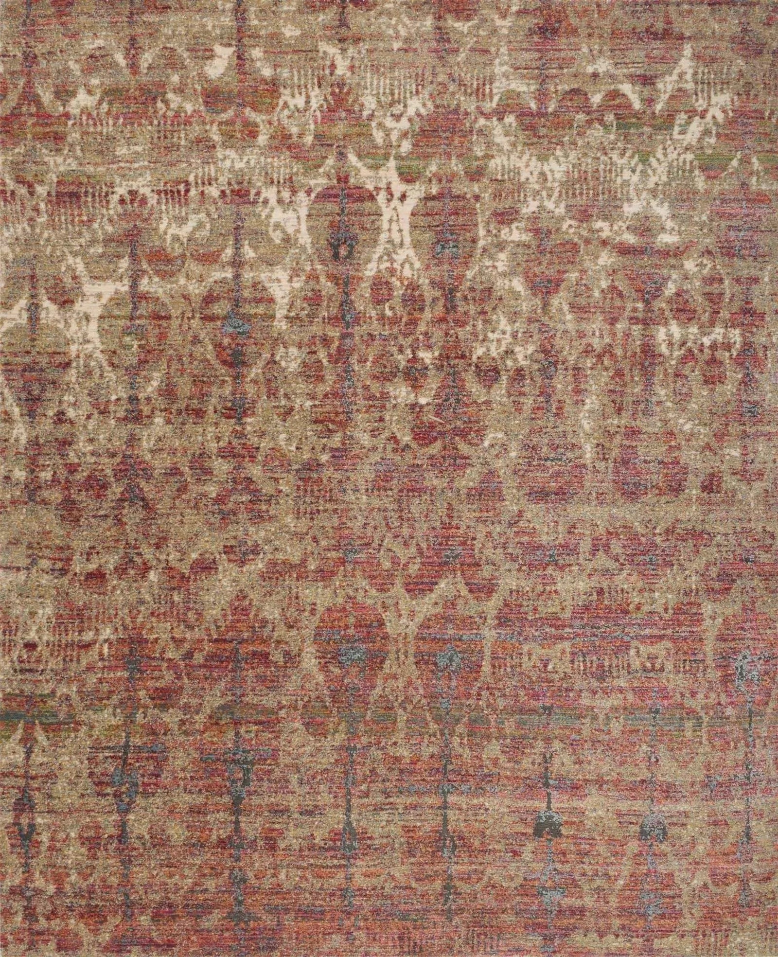 Javari JV 10 Drizzle / Berry Rug