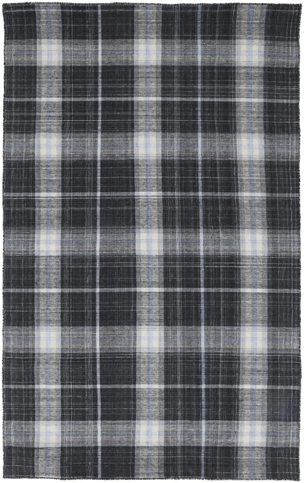 Jemma R8049 Black/White Rug