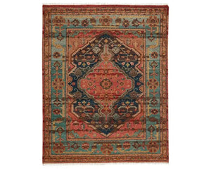 Jinsen JIN03 Aqua/Blue Rug