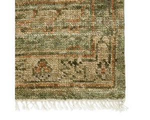 Jinsen JIN04 Green/Gold Rug