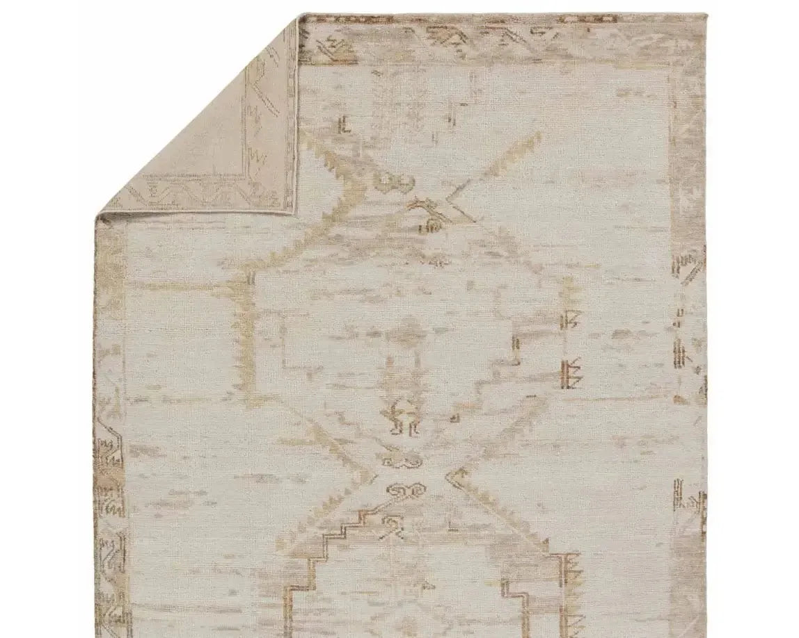 Jinsen JIN05 Beige/Brown Rug