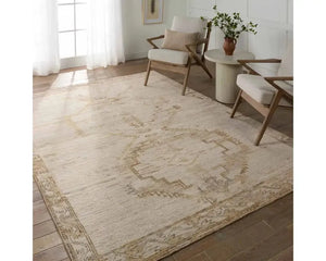 Jinsen JIN05 Beige/Brown Rug