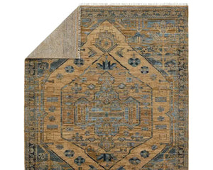 Jinsen JIN06 Brown/Blue Rug