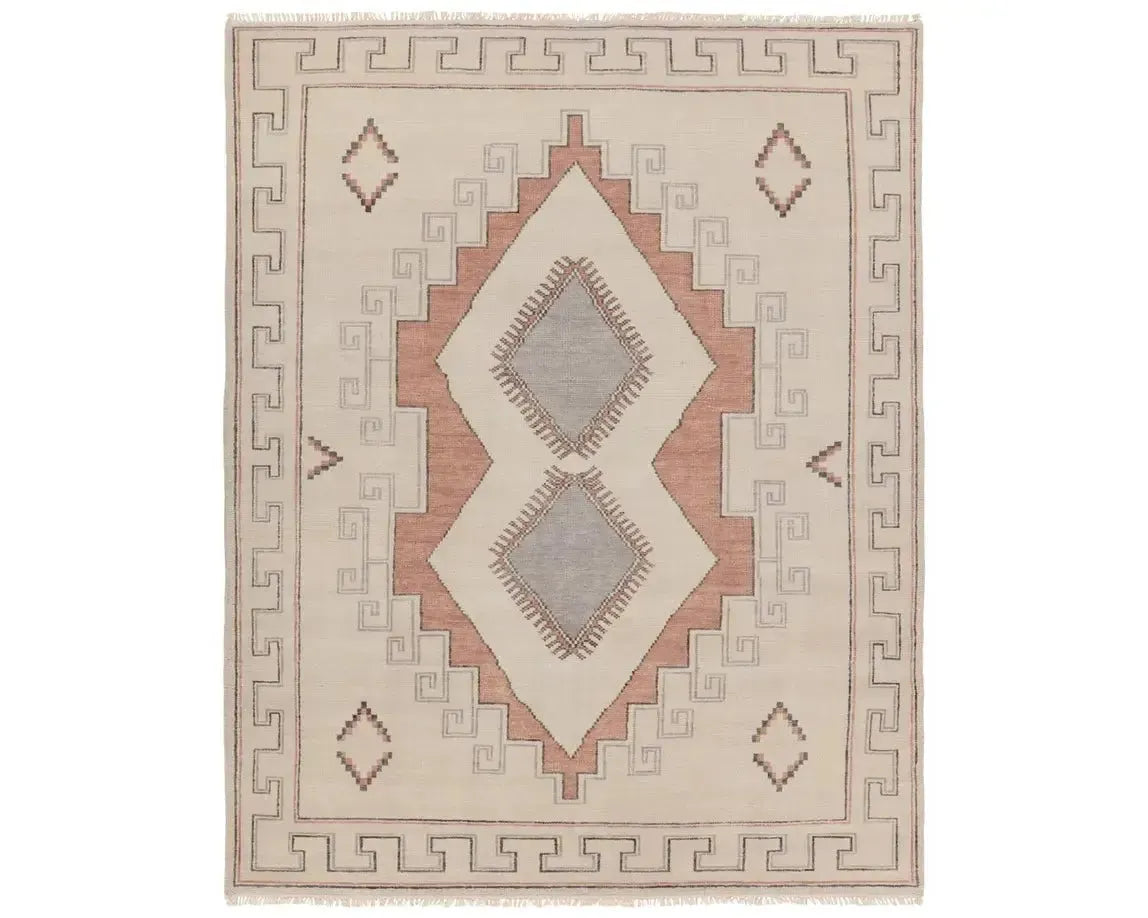 Jinsen JIN08 Grey/Cream Rug