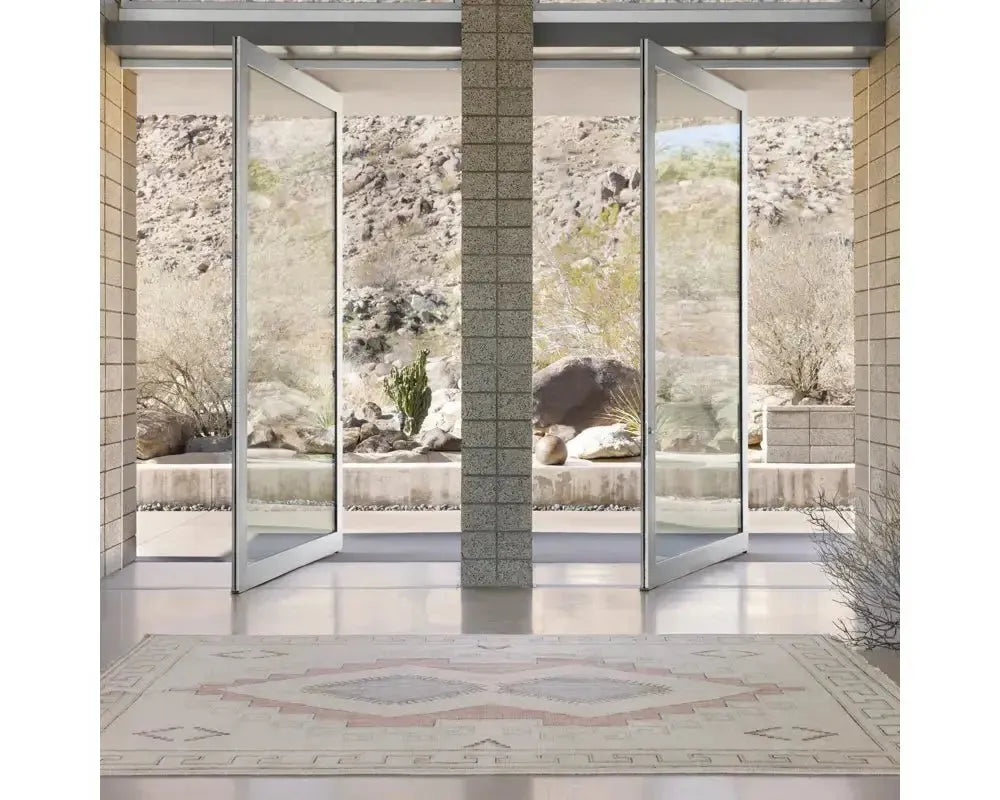 Jinsen JIN08 Grey/Cream Rug