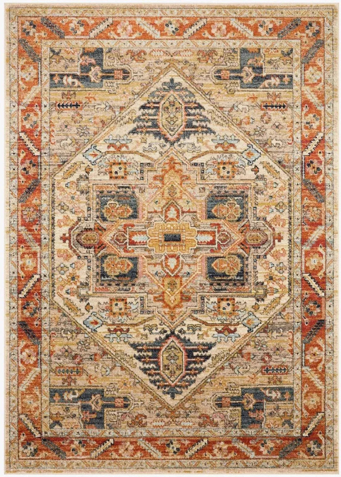 Jocelyn Joc-01 Sand/Multi Rug