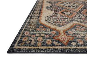 Jocelyn Joc-05 Navy/Multi Rug