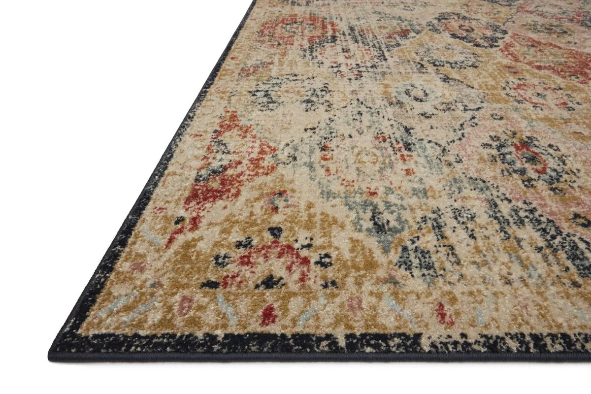 Jocelyn Joc-07 Khaki/Multi Rug