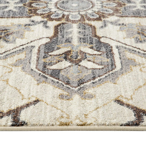 Jordan JOR-10 Ivory/Blue Rug