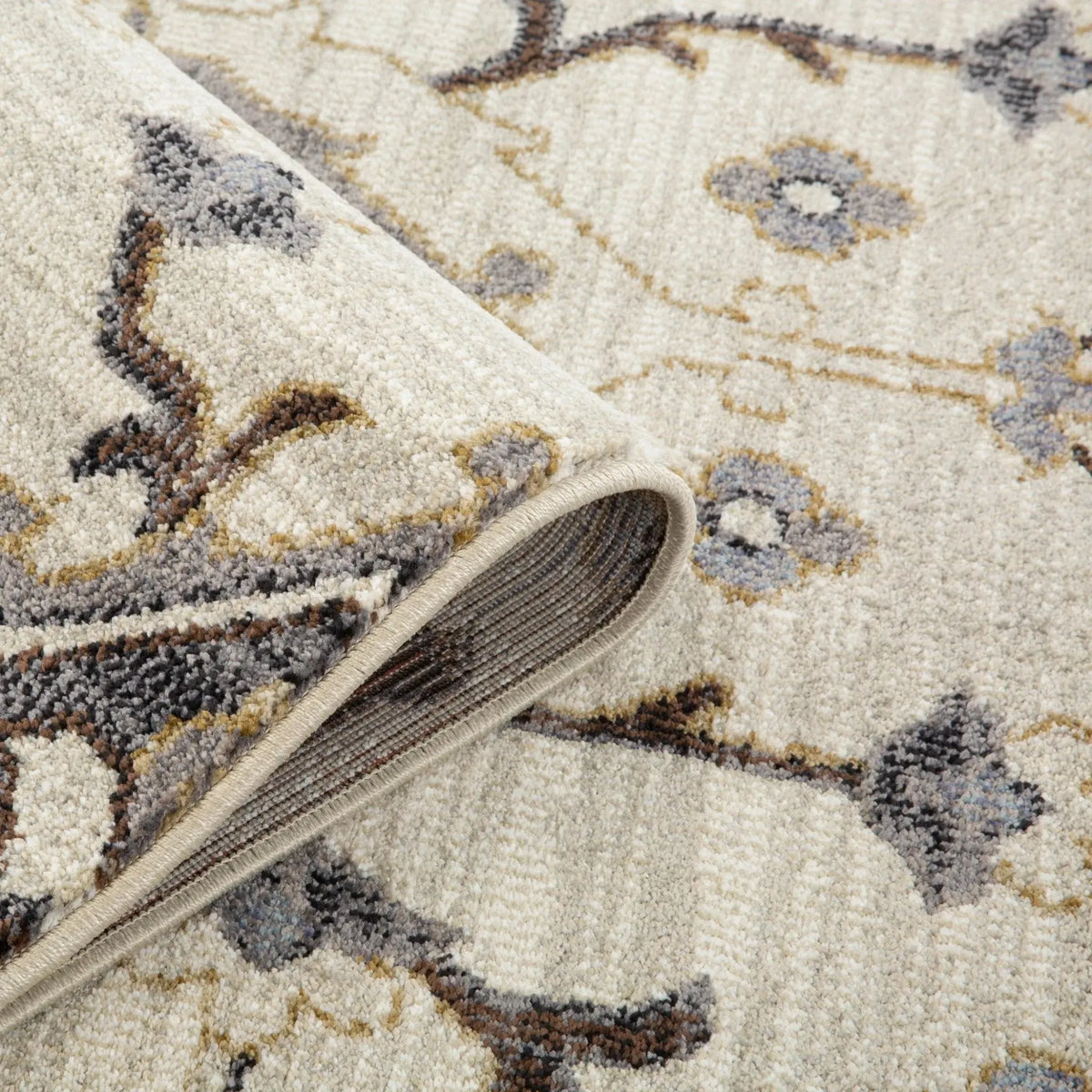 Jordan JOR-10 Ivory/Blue Rug