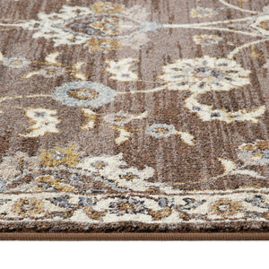 Jordan JOR-11 Brown Rug