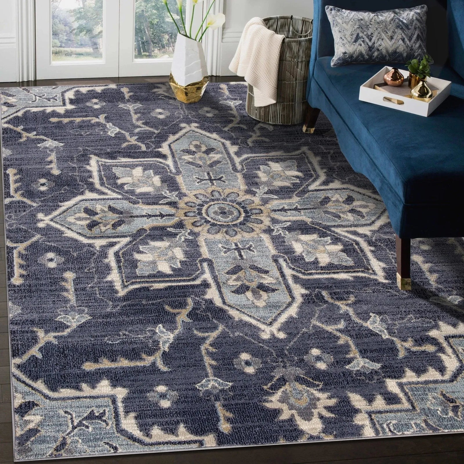 Jordan JOR-12 Purple Rug