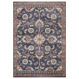 Jordan JOR-2 Navy Blue Rug
