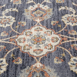 Jordan JOR-2 Navy Blue Rug