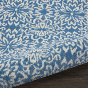 Jubilant JUB06 Ivory/Blue Rug