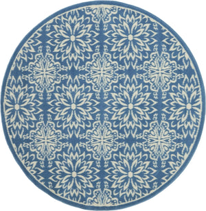 Jubilant JUB06 Ivory/Blue Rug