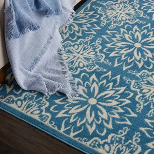 Jubilant JUB06 Ivory/Blue Rug