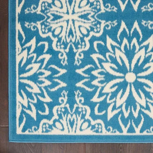 Jubilant JUB06 Ivory/Blue Rug