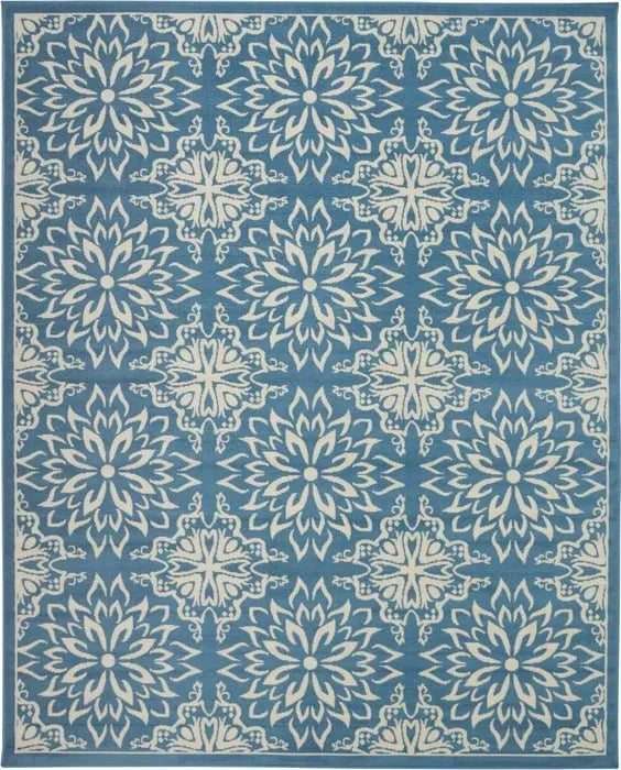 Jubilant JUB06 Ivory/Blue Rug