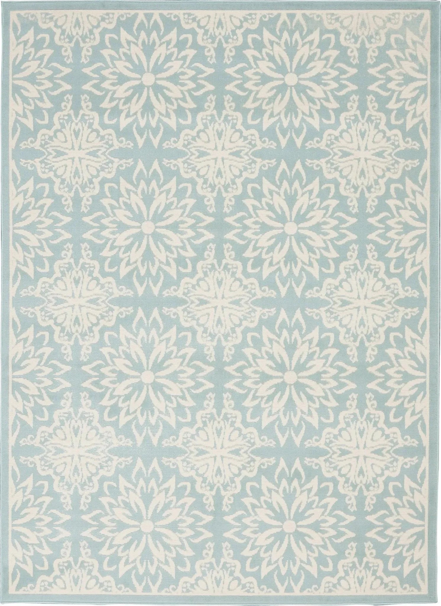 Jubilant JUB06 Ivory/Green Rug