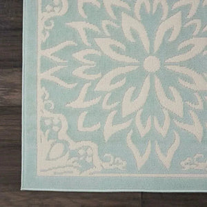 Jubilant JUB06 Ivory/Green Rug