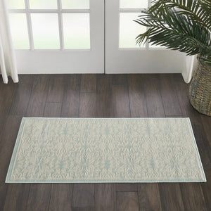 Jubilant JUB06 Ivory/Green Rug