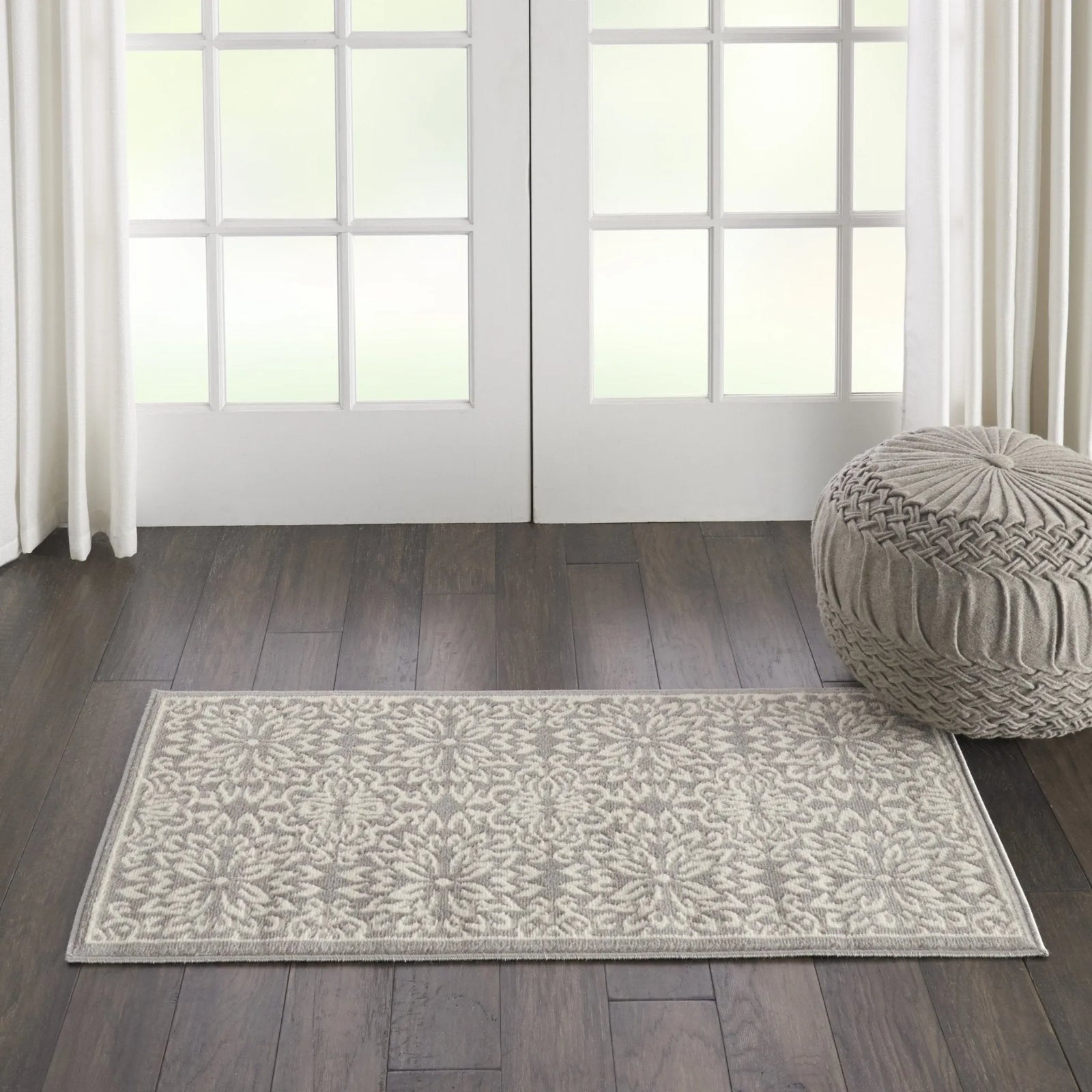 Jubilant JUB06 Ivory/Grey Rug