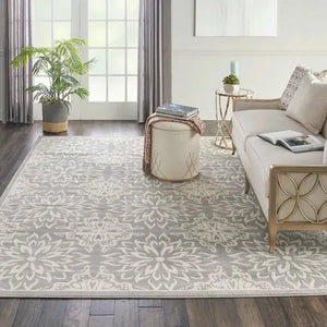 Jubilant JUB06 Ivory/Grey Rug