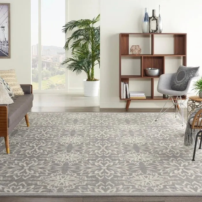 Jubilant JUB06 Ivory/Grey Rug