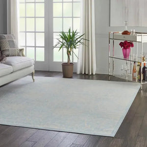 Jubilant JUB06 Ivory/Light Blue Rug