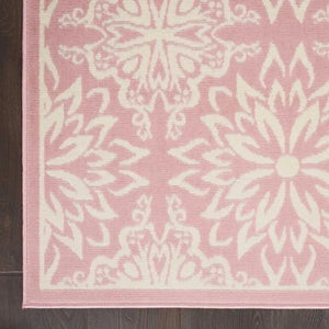 Jubilant JUB06 Ivory/Pink Rug