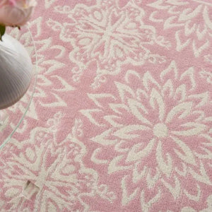 Jubilant JUB06 Ivory/Pink Rug