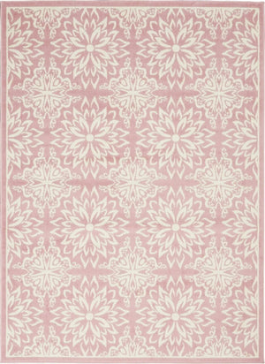 Jubilant JUB06 Ivory/Pink Rug