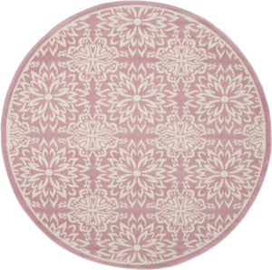 Jubilant JUB06 Ivory/Pink Rug