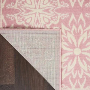 Jubilant JUB06 Ivory/Pink Rug