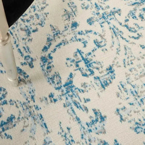 Jubilant JUB09 Ivory Blue Rug