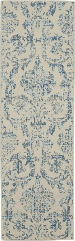 Jubilant JUB09 Ivory Blue Rug