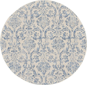 Jubilant JUB09 Ivory Blue Rug