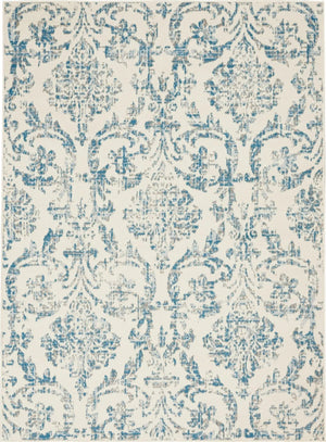 Jubilant JUB09 Ivory Blue Rug