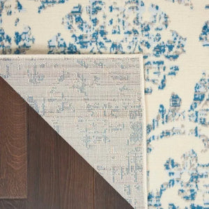 Jubilant JUB09 Ivory Blue Rug