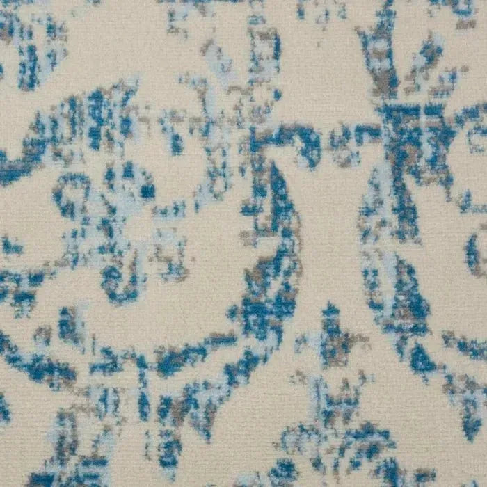Jubilant JUB09 Ivory Blue Rug